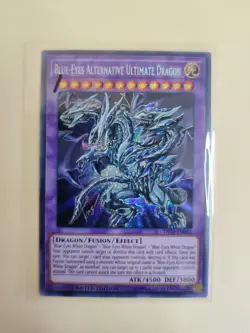 BLUE-EYES ALTERNATIVE ULTIMATE DRAGON SECRET RARE TN19-EN001 YUGIOH! LP - Image 1