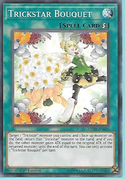 3x Yugioh MP19-EN035 Trickstar Bouquet Common Near Mint 1st Edition - Image 1