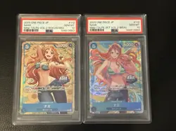 PSA10 One Piece Asia Promo NAMI P-112 Mini-tin Pack Set vol.2 Sequential set - Image 1