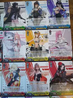 Beautiful 20 Weiss Schwarz NIKKE Card Lot - Anime Waifu Rabbit Dorothy Leona - Image 3