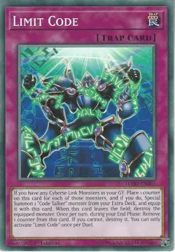 3X Yugioh FLOD-EN067 Limit Code Common 1ST ED NM - Image 1