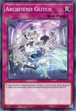 3x YUGIOH 1ST ED TAMA-EN026 ARCHFIEND'S GHASTLY GLITCH SUPER RARE NEAR MINT (NM) - Image 1