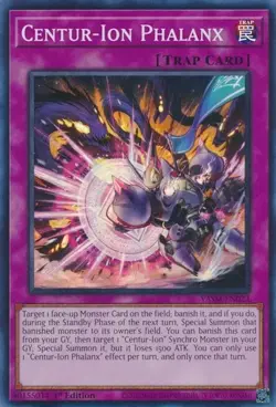 3x YUGIOH 1ST ED VASM-EN023 CENTUR-ION PHALANX SUPER RARE NEAR MINT (NM) - Image 1