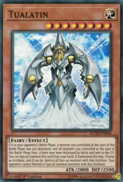 3x Yugioh AC18-EN006 Tualatin Super Rare 1st Edition NM - Image 1