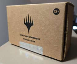 MTG Secret Lair Commander Deck: Goblin Storm In Hand Factory Sealed - Image 1