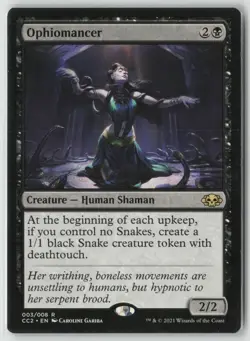 Ophiomancer Lightly Played 3 Commander Collection: Black Magic: The Gathering - Image 1