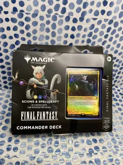Magic The Gathering Final Fantasy XIV Commander Deck Scions & Spellcraft *SEALED - Image 1