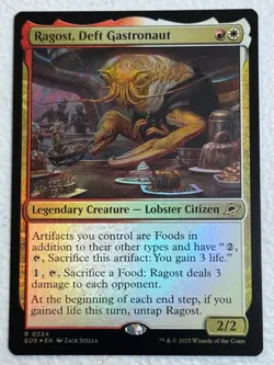 Ragost, Deft Gastronaut 224 Foil R Edge of Eternities - Image 1