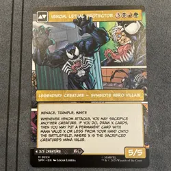 Eddie Brock (0224) (Borderless) Non-Foil M Marvel's Spider-Man 224 NM - Image 5
