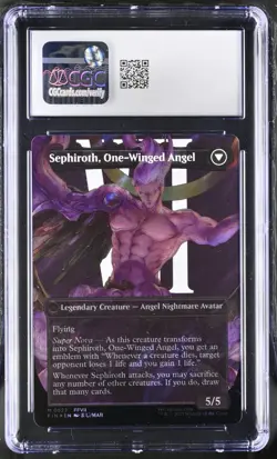 Sephiroth Fabled SOLDIER Magic Mythic Surge Foil 527 Final Fantasy CGC 10 - Image 2