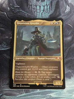 Open Forces Of The Imperium Commander Deck Inquisitor Greyfax - Image 1