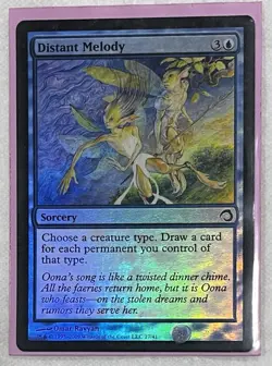 MTG Distant Melody PDS Sliver Foil NM/Mint - Image 1