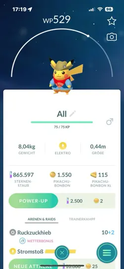 Pokemon Go Bagger Pikachu/Excavator Pikachu - Image 1