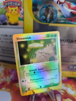 Pokemon Karte Card Shroomish Knilz Ex Sandstorm Sandsturm Reverse Holo NM-Mint - Image 1