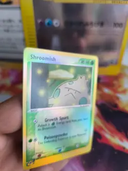 Pokemon Karte Card Shroomish Knilz Ex Sandstorm Sandsturm Reverse Holo NM-Mint - Image 3