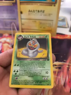 Pokemon Karte Card DARK Dunkles Arbok Team Rocket 2000 Rare Wotc NM+ - Image 2