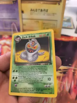 Pokemon Karte Card DARK Dunkles Arbok Team Rocket 2000 Rare Wotc NM+ - Image 3