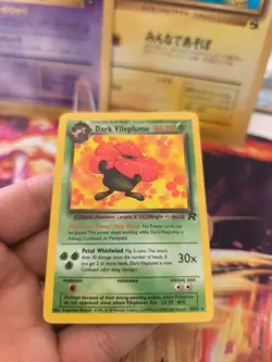 Pokemon Karte Card DARK Vileplume Dunkles Giflor Team Rocket English Wotc NM+ - Image 5