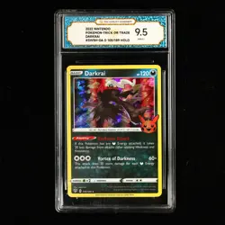 TQG 9.5 Mint+ 2022 Pokemon ENG Darkrai #SWSH-DA D 105/189 HOLO - Image 2