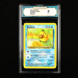 TQG 8 NM-MT 1999 Pokemon ENG Psyduck #53/62 C(2) - Image 1