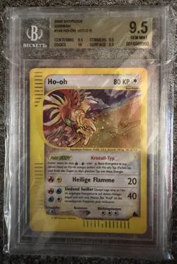HO-OH-HOLO GERMAN POKEMON SKYRIDGE 2003 149 BGS 9.5 - 10 - Image 3