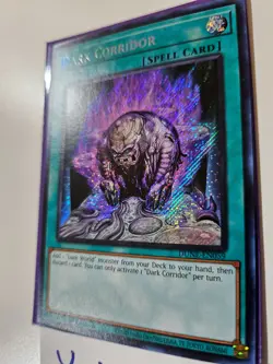 Dark Corridor (Secret rare) DUNE-EN059 1st Edition NM Yugioh TCG English - Image 2