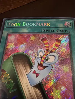 Yu-Gi-Oh! Toon Bookmark BLCR-EN067 - 1st Edition - Secret Rare - Near Mint! - Image 2