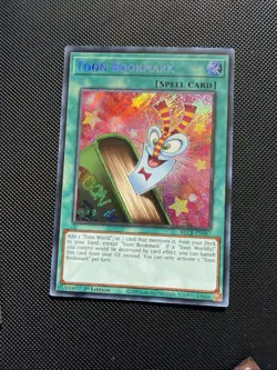 Yu-Gi-Oh! Toon Bookmark BLCR-EN067 - 1st Edition - Secret Rare - Near Mint! - Image 3
