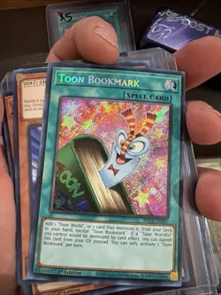 Yu-Gi-Oh! Toon Bookmark BLCR-EN067 - 1st Edition - Secret Rare - Near Mint! - Image 4