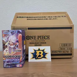 One Piece TCG Japanese Egghead Crisis (EB04) Booster Pack - Sealed - Image 2