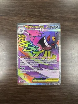 Mega Gengar EX 269/217 Pokemon Card Ascended Heroes Rare NM - Image 1