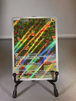 Pokemon Applin 185/167 Sv06: Twilight Masquerade Illustration Rare Holo Card - Image 1