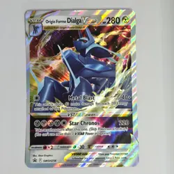 Pokemon Sword & Shield Origin Forme Dialga VSTAR SWSH256, JUMBO CARD Holo Promo - Image 1