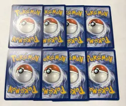 Stellar Crown set of 8 Cracked Ice Energy Cards MP - Image 2
