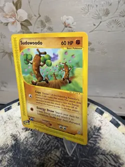 Sudowoodo 36/147 Aquapolis Non-Holo Rare Vintage Pokemon Card TCG - Image 2