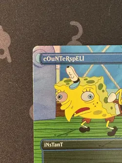 cOuNTeRspELI - Rainbow Foil - SpongeBob Secret Lair - Bonus Card - MTG - NM 7010 - Image 4