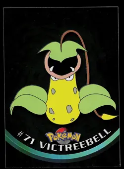 Pokemon Card - Topps Blue Logo TV Animation Edition Victreebel #71 Foil - Image 1