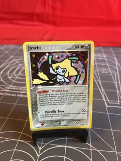 Vintage 2005 Pokemon Jirachi 9/107 Holo Card - Image 1