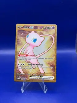 Mew ex - (151 Metal Card) 205/165 Scarlet & Violet 151 Promo Pokemon TCG - NM - Image 1