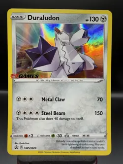 Duraludon SWSH028 EB Games Exclusive Pokemon Card Promo NM - Image 1