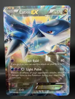 Latios EX - 58/108 - Pokemon Roaring Skies XY Ultra Rare Card NM - Image 1