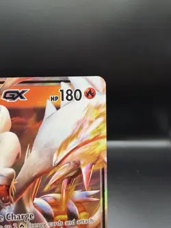 Reshiram GX - 11/70 - Pokemon Dragon Majesty Sun & Moon Ultra Rare Card LP - Image 3