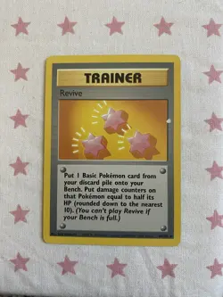 Revive 089/102 Base Set Trainer Pokemon TCG Card - Image 1