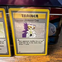 1995 Pokemon Base Set Trainer Cards 2 Lot Vintage FREE SHIPPING - Image 2
