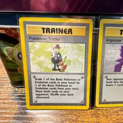 1995 Pokemon Base Set Trainer Cards 2 Lot Vintage FREE SHIPPING - Image 3