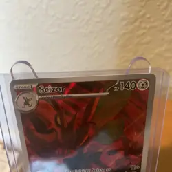 Scizor 205/197 SV03: Obsidian Flames Holo IR NM Pokemon Card 2023 - Image 3
