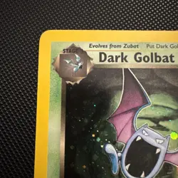 Pokemon Dark Golbat TCG Holo Rare Card 7/82 Team Rocket Series NEAR MINT - Image 3