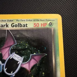 Pokemon Dark Golbat TCG Holo Rare Card 7/82 Team Rocket Series NEAR MINT - Image 4