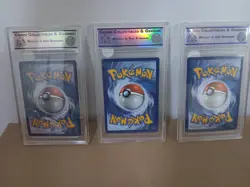 2021 Pokemon TCG Graded 3-Card Lot Cinderace V 018, Medicham V 083, Darkrai 167 - Image 2