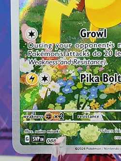 Pikachu 088 Sv: Scarlet & Violet Promo Cards Holo - Image 5
